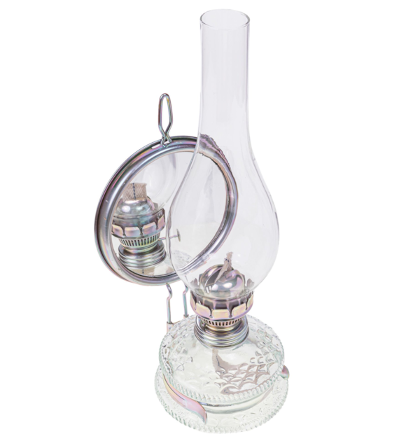 Lampa naftowa z lustrem 11' 28/36cm
