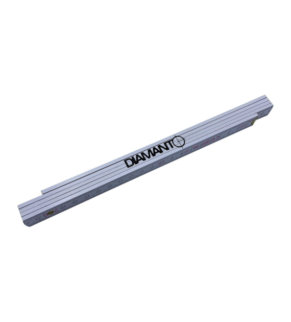 Miara drewniana biała (bez okucia) 1m DIAMANTO