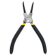 Szczypce segera wewnętrzne wygięte 180 mm DREL
