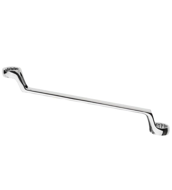 Klucz oczkowy odgięty 16 x 17 mm