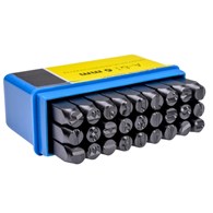 Numeratory literowe 6 mm 27 szt DREL