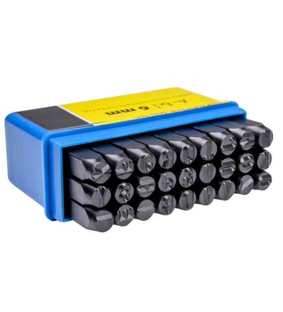 Numeratory literowe 6 mm 27 szt DREL