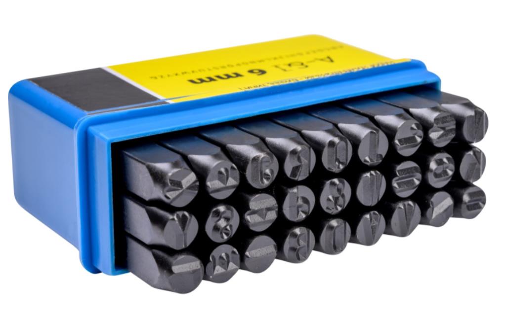 Numeratory literowe 6 mm 27 szt DREL