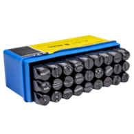 Numeratory literowe 8 mm 27 szt DREL