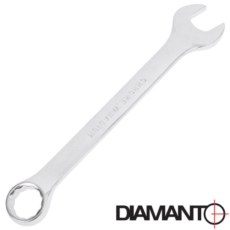 Klucz płasko - oczkowy CV 38 mm DIAMANTO