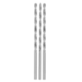 Wiertła do metalu 2,0 x 56,0 x 85,0 mm, przedłużane, szlifowane, 3 szt