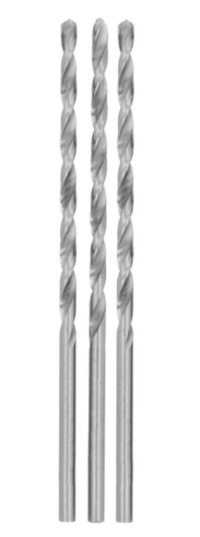 Wiertła do metalu 2,0 x 56,0 x 85,0 mm, przedłużane, szlifowane, 3 szt