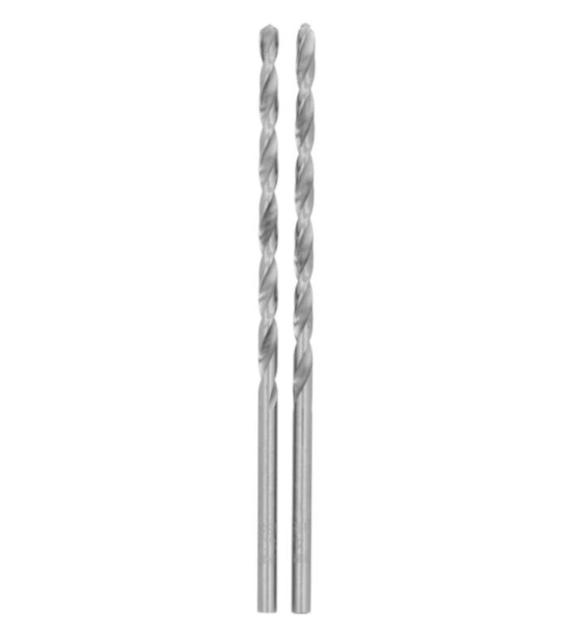 Wiertła do metalu 5,2 x 87,0 x 132,0 mm, przedłużane, szlifowane, 2 szt