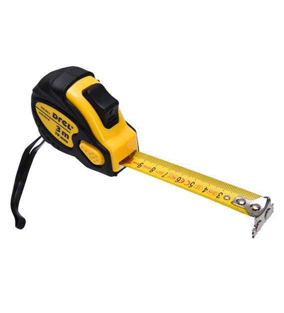 Miara zwijana stalowa 3 m 19 mm magnetyczny zaczep