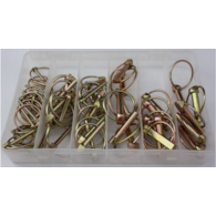 Komplet zawleczek z pierścieniem 50szt