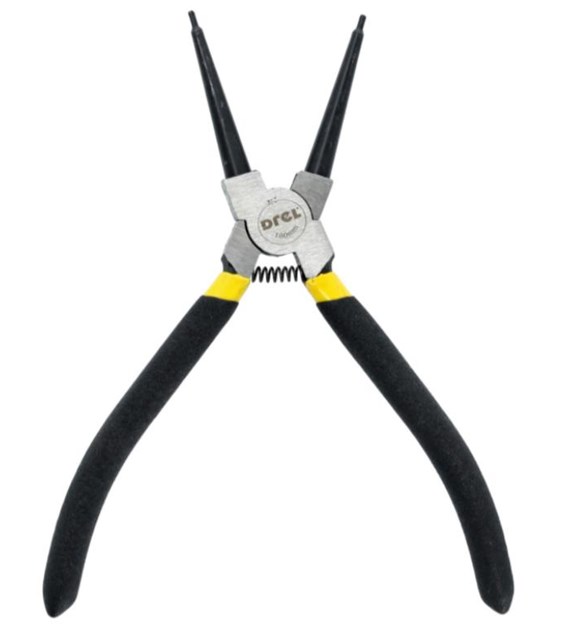 Szczypce segera wewnętrzne proste 180 mm DREL