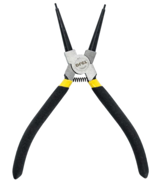 Szczypce segera wewnętrzne proste 180 mm DREL