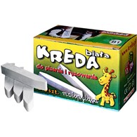 Kreda biała kwadratowa, 50szt