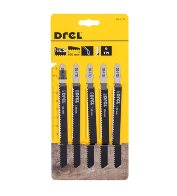 Brzeszczoty do wyrzynarek z chwytem typu  T  drewno/sklejka długość pracy 100mm