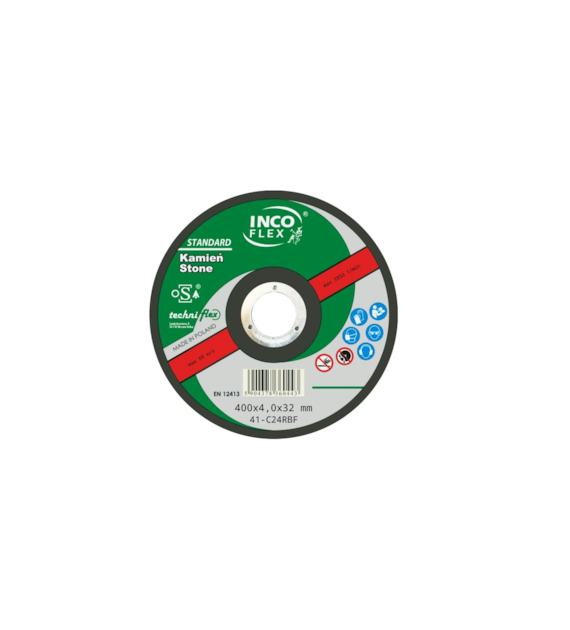 Tarcza INCO beton płaska 400x4,0mm