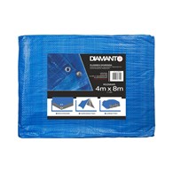 Plandeka niebieska 4 x 8m DIAMANTO