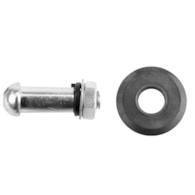 Kółko wymienne ze śrubą 22x10,5x2mm