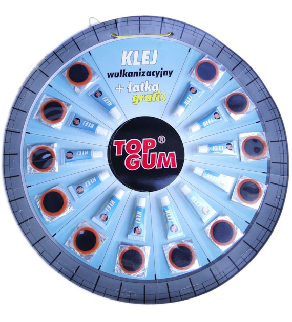 Klej wulkanizacyjny TOPGUM z łatką