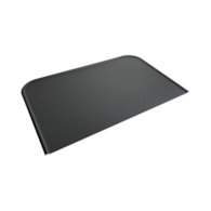 Blacha przypiecowa malowana 33x48cm CZARNA
