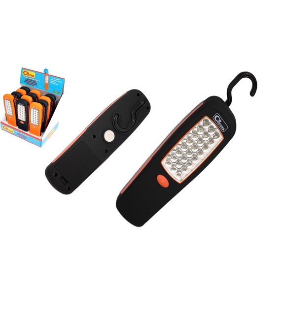 Latarka podłużna magnetyczna