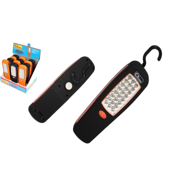 Latarka podłużna magnetyczna