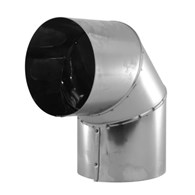 Kolano nierdzewne 120mm 90'