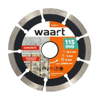 WAART Tarcza diamentowa 115 x 22,2 - segmentowa