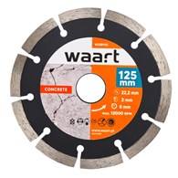 WAART Tarcza diamentowa 125 x 22,2 segmentowa