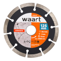 WAART Tarcza diamentowa 125 x 22,2 segmentowa