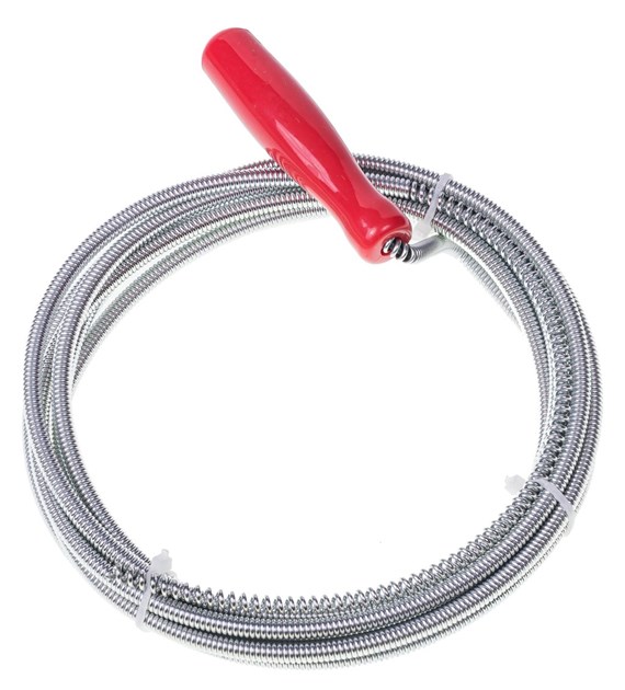 Spirala kanalizacyjna fi 5 mm - 3m ocynkowana DIAMANTO