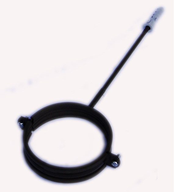 Uchwyt do rury-BRĄZ z/g 110mm