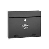 Skrzynka na listy prosta pozioma 245x310x60mm