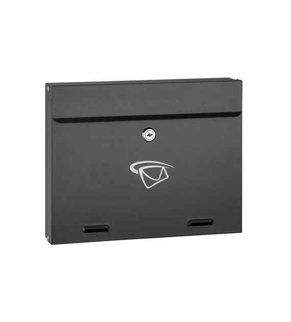 Skrzynka na listy prosta pozioma 245x310x60mm