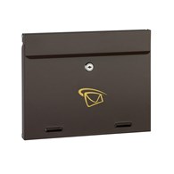 Skrzynka na listy prosta pozioma 240x310x30mm