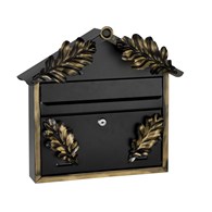 Skrzynka na listy domek prosty 365x400x75mm (ozdobna)