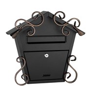 Skrzynka na listy domek duży 375x400x70mm (ozdobna)