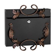 Skrzynka na listy prosta pozioma 250x310x50mm (ozdobna)