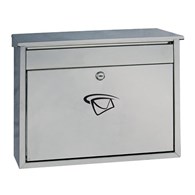 Skrzynka na listy 340x400x100mm (nierdzewna)