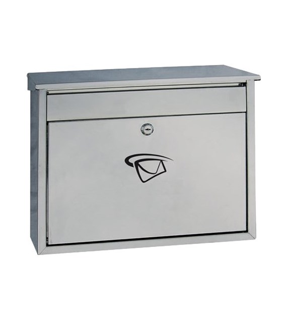 Skrzynka na listy 340x400x100mm (nierdzewna)