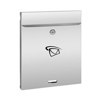 Skrzynka na listy prosta pionowa 310x245x30mm (nierdzewna)