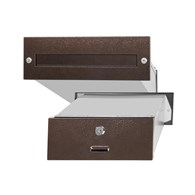 Skrzynka na listy do muru 90x275x300mm