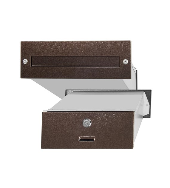 Skrzynka na listy do muru 90x275x300mm