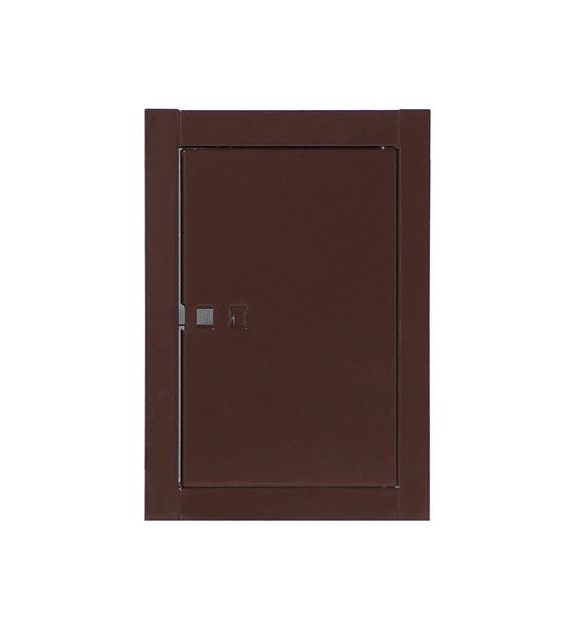 Drzwiczki kominowe 15x30cm malowane brązowe