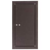 Drzwiczki kominowe 15x30cm malowane brązowe