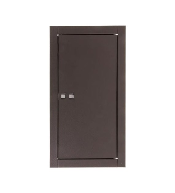 Drzwiczki kominowe 15x30cm malowane brązowe