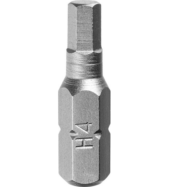 Końcówki wkrętakowe sześciokątne H4 x 25 mm 3 szt.