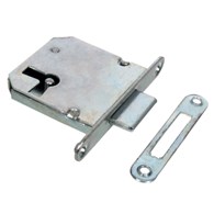 Zamek meblowy zwykły wpuszczany 30mm
