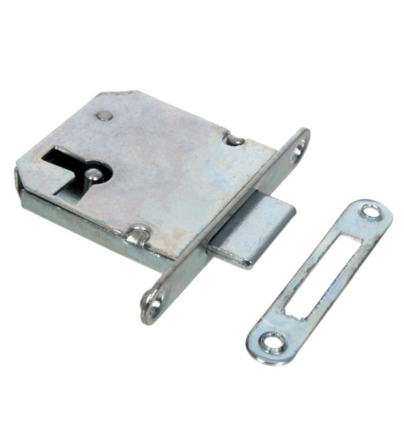 Zamek meblowy zwykły wpuszczany 30mm