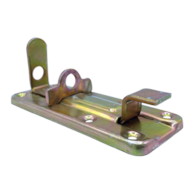 Zasuwka odgięta 120mm