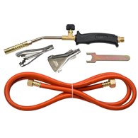 Palnik do lutowania miedzi z dyszami 17 - 40 mm, wąż 1,5 m